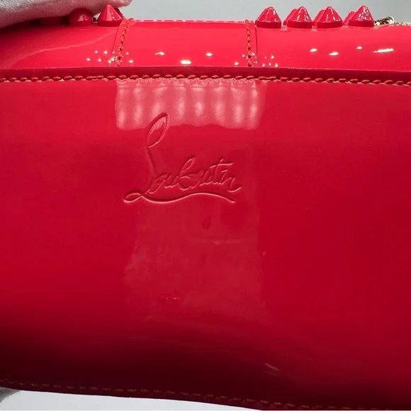 Christian Louboutin Mini Sweet Charity Crossbody Bag with Studded Spikes - EUC - Picture 9 of 15
